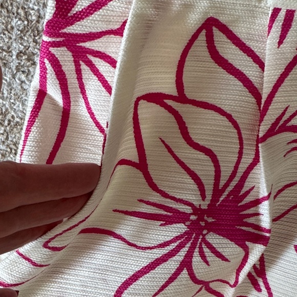 Ann Taylor Floral Dress in Pink and Off-White NWT - Picture 3 of 8